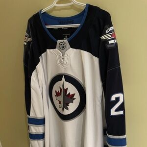 Men's Winnipeg Jets Patrick Laine Fanatics Branded Breakaway Jersey.Size 5xl